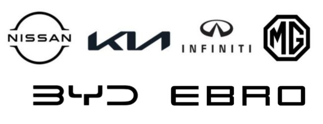 Kettei Nissan Kia Infiniti mg Byd Ebro